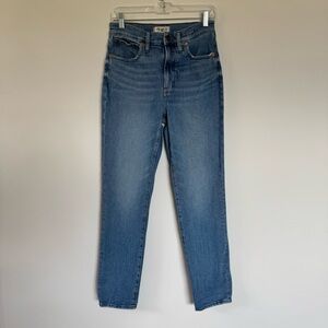 Madewell Women's Straight Leg Jeans - Blue